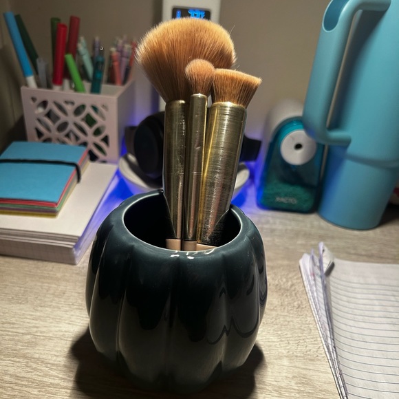 Navy pumpkin Make-up brush holder - Picture 7 of 14